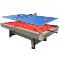 China Factory Newest Design 9ft Marble Tennis Table Games Amusement Park Club Party America Style Pool Snooker Billiard Table
