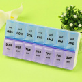 Weekly 7 Days 2 Times a Day Medicine Pill Storage Case Organizer Pill Box Container Dispenser