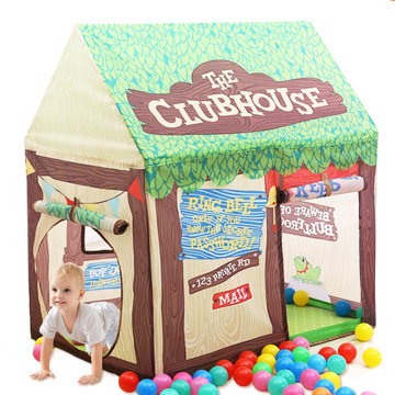 YARD Play Tent For Kids Castle House Cubby Foldable Baby Toy Tent Playhouse Outdoors Indoors Toy Kids Tent for Christmas Gift