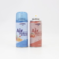 Refillable perfume air freshener aerosol spray can