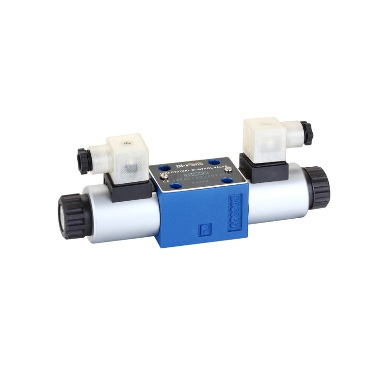 High Pressure 4WE6 DC 12V Hydraulic Wet Type Solenoid Directional Control Valve