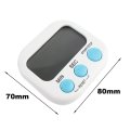 1x Magnetic Kitchen Timer Countdown LCD Digital Stopwatch Mini Practical Cooking Timer Alarm Clock