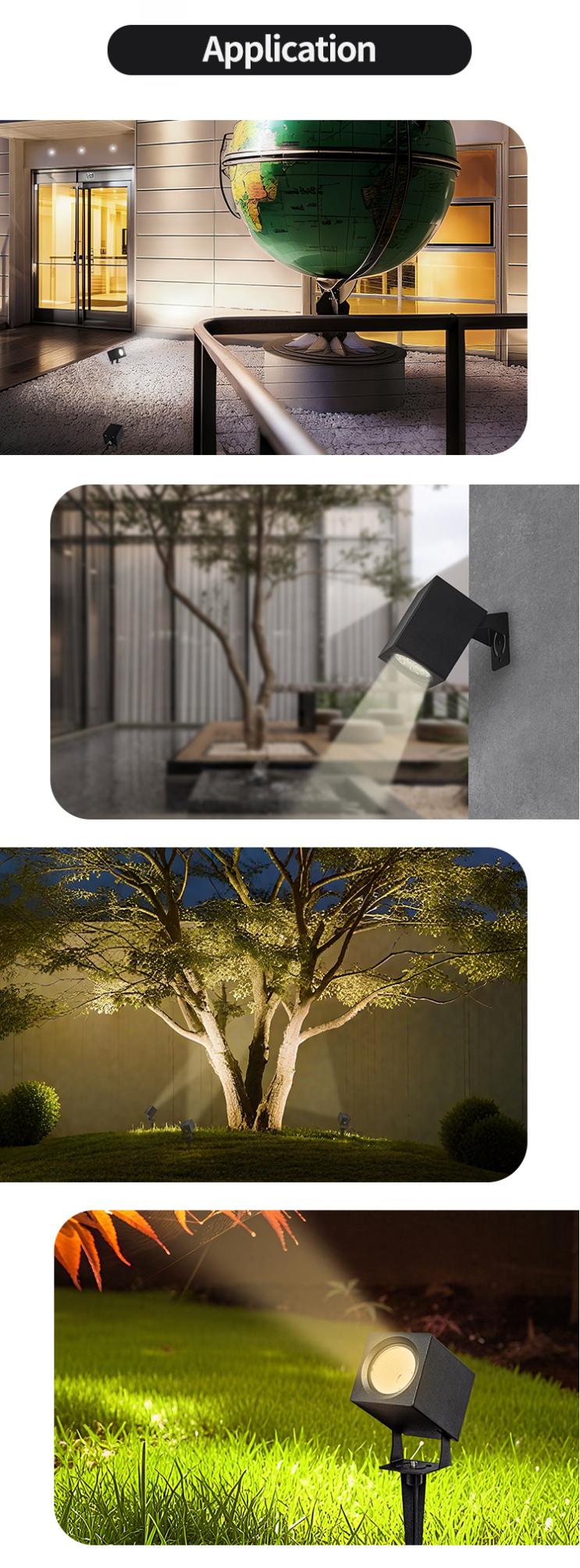 square led spike light