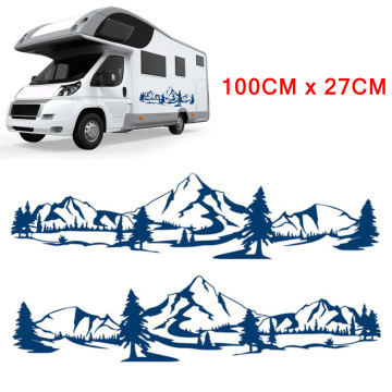 Accessories Stickers Stickers Motorhome Caravan Sticker Decal 100x27CM