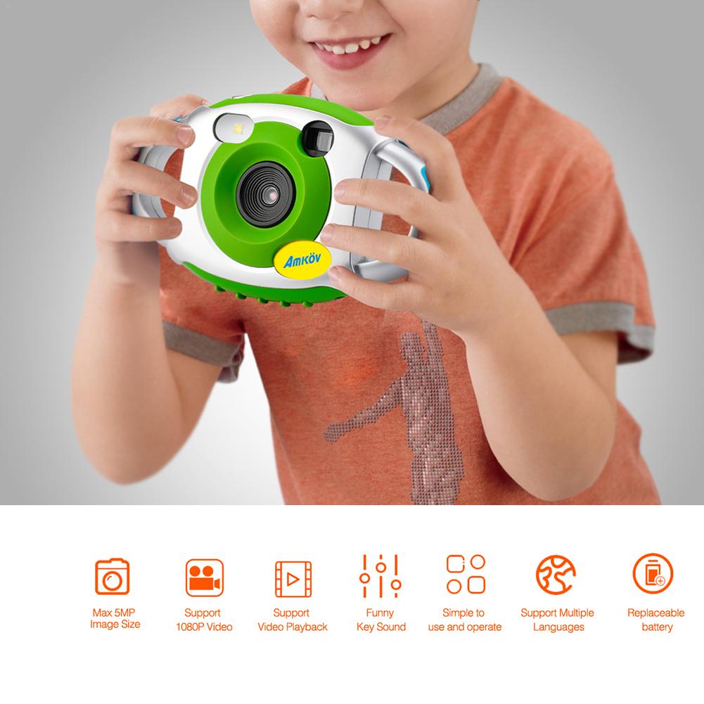Mini HD Kids Camera Self-Portrait Mirror Design Innovative Camera For Children Kids Accessories