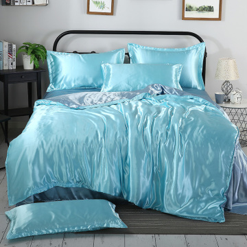 1Pc solid color Duvet Cover Twin queen king size Zipper Quilt Cover Home Comfortable Bedding article Free shipping
