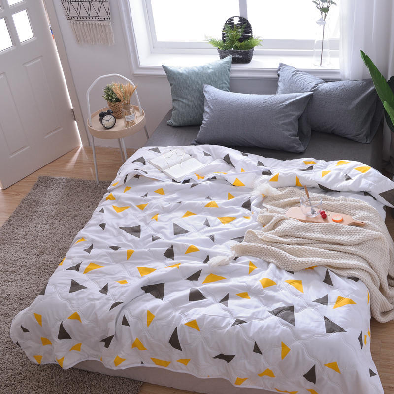Summer Quilt Blankets Cartoon Comforter Bed Cover Quilting for Adults Kids Home Textile bed linings29
