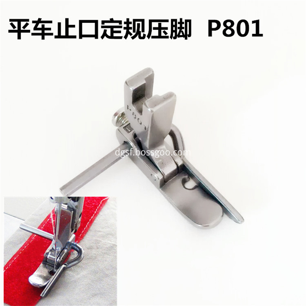 Industrial Flat Car Adjustable Width And Narrow Stop Set Gauge Presser Foot 5 Jpg
