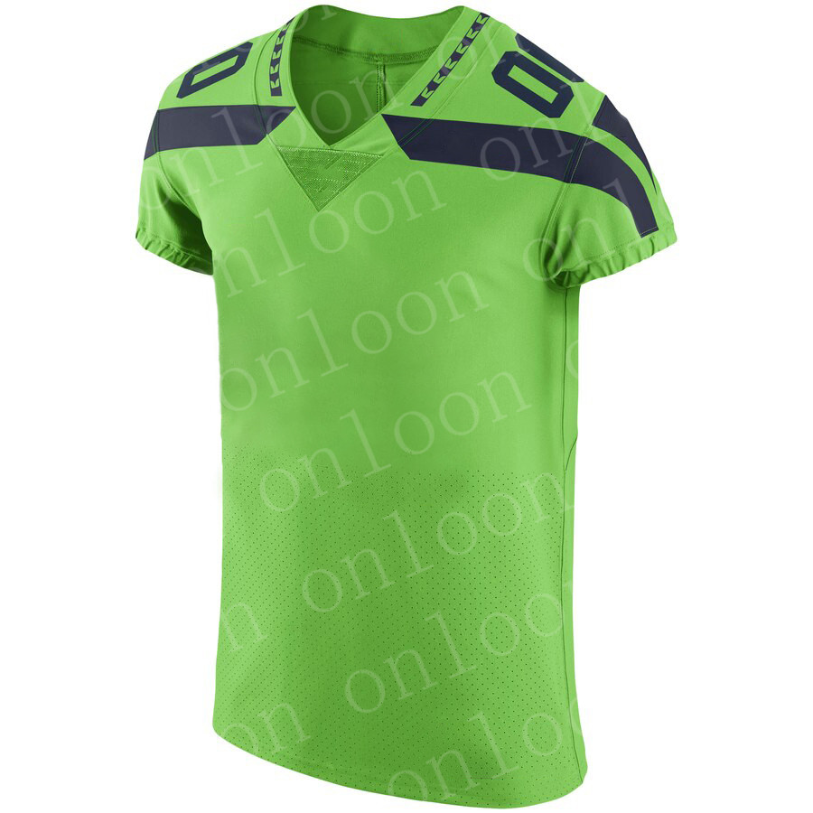 Color Mens American Football Seattle Sport fans Wear Russell Wilso Marshawn Lynch Bobby Wagner Warren Moon Tyler Lockett Jerseys