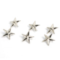 100pcs 15mm Apparel Sewing DIY Star Metal Studs, Punk Jewelry,Shoes,Bags, Leather Belt clothes Garment Rivet Accessories