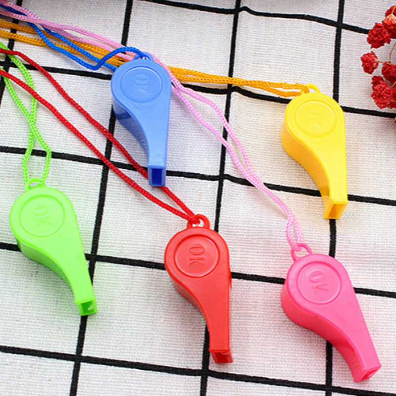 1pcs/lots Aluminum Alloy Whistle Noise Makers Whistle Fittings Birthday Party Supplies Decorative Toys For Children Christmas