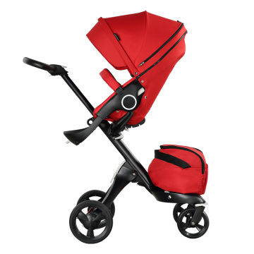 EU High Quality Export Baby Strollers High Landscape Baby Stroller Send Newborn Baby Use Baby Bassinet