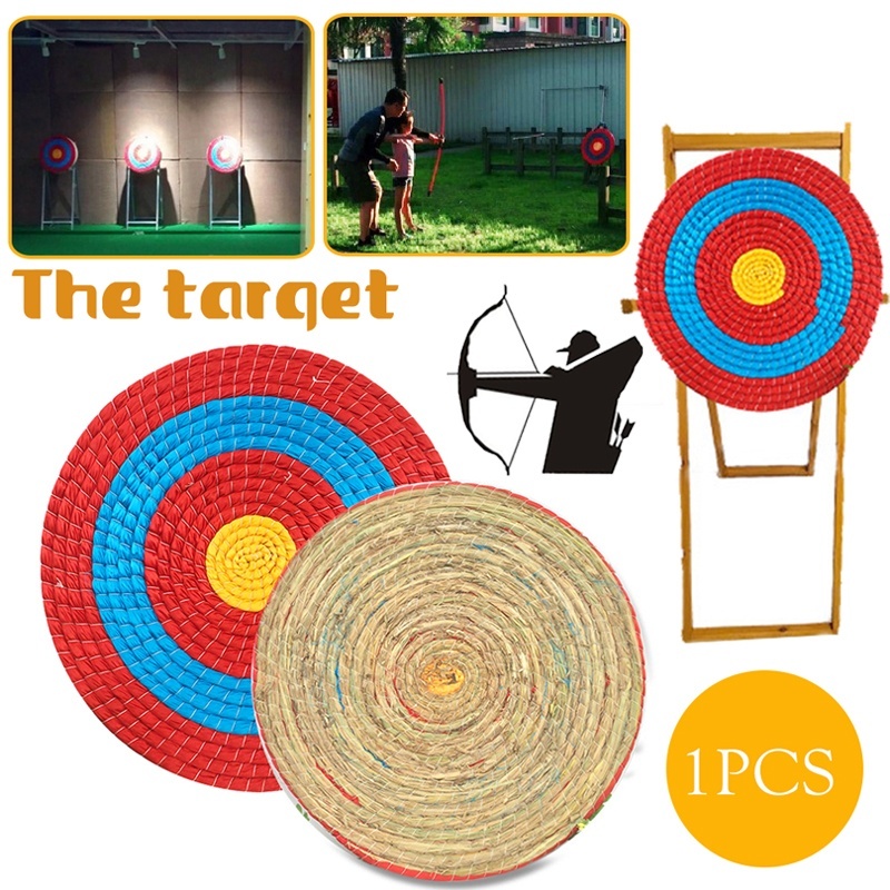 30-55cm1/2/3 layer Compound bow recurve bow shooting target grass target archery straw products target bow arrow shooting target