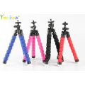 New Red Black Blue Flexible Mini Tripod Portable Octopus Stand Mount Bracket Holder Monopod For Mobile Phones Camera Camcorder