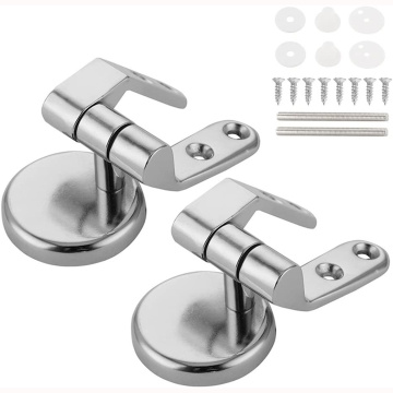 Hinge Hinge With Screw Toilet Seat Cover Hinge Fittings Zinc Alloy Hinge Hinge Replacement 1 Pair Solid Toilet Hinge Bracket