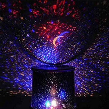 LED Vanity Light Flashing Starry Sky Projector Colorful Night Light Stage Lighting Effect Spotlight Romantic Lamp Birthday Gift