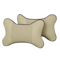 General Car PU Leather Seat Headrest Neck Rest Cushion Headrest Pillow Pad Gray, Beige, Brown, Black CA