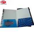 Glossy Colorful document paper folder printing
