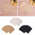 50 Pcs/lot White/Black/Brown Craft Paper Envelopes Vintage European Style Envelope For Card Scrapbooking Gift C26