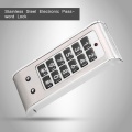 Stainless Steel Panel Digital Electronic Code Door Lock Drawer Combination Lock Bathroom Intelligent Password Smart Lock