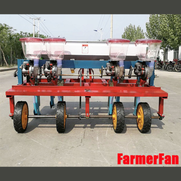 6-row soybean planter, four wheels tractor driven, multifunctional corn and soybean precision planter, sorghum planter