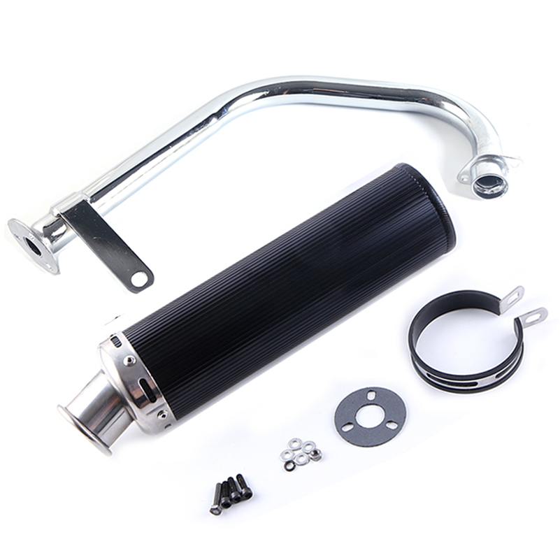 CG125 CG150 CG200 Motorcycle Exhaust Muffler Full System With DB-KILLER CG 125 150 200 with contact pipe
