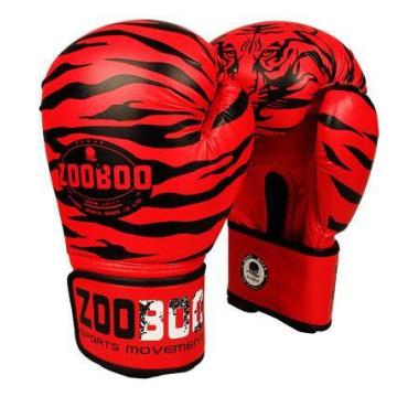 Men/women thickening boxing gloves Adult Professional Sanda Gloves boxing sports gloves in tiger Pattern