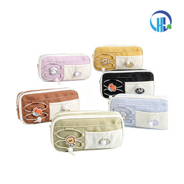 Large-capacity cute niche stationery box