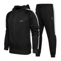 Autumn Winter Casual Fashion Hooded Sweater Suit Men Running Fitness Set Sport Gym Suit Training Wear Jogging Clothing Tracksuit