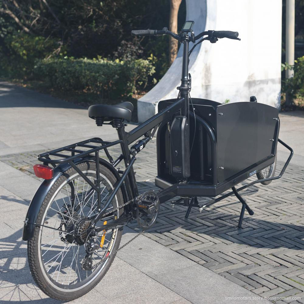 250W bicycle with back damper cargo bike Otkargo