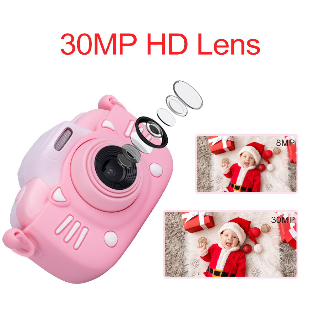 Minibear Children Camera For Kids Digital Camera For Children 1080P HD Video Camera Toy For Children Birthday Gift For Girl Boys