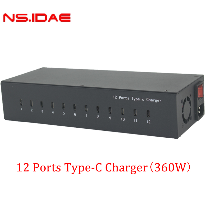 Smart charger type-c port  