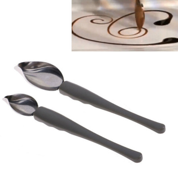 New Creative Deco Spoon Decorate Sushi Food Draw Tool Design Sauce Dressing Plate Dessert Bakeware Cake Gastronomy Spoons Tools