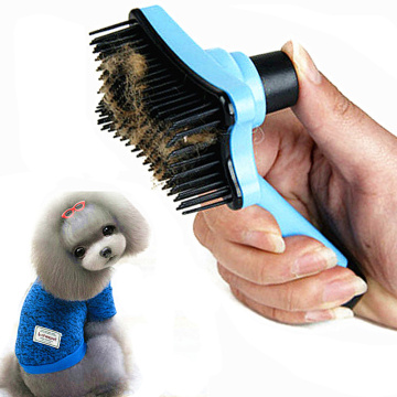 Comb For Dog Grooming Mittens For Cats Pet Fur & Lint Remover Pet Hair Remover Brush Supplies Dog Self Cleaning Fur Brush