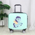 Kids travel suitcase on wheels 18'' children trolley luggage bag Cartoon luggage set Cute carry on Cabin suitcase backpack girls