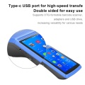 Android PDA Handheld POS Terminal with 2G 3G WIFI Bluetooth NFC Built-in Thermal Printer and Barcode Reader with Charger Dock