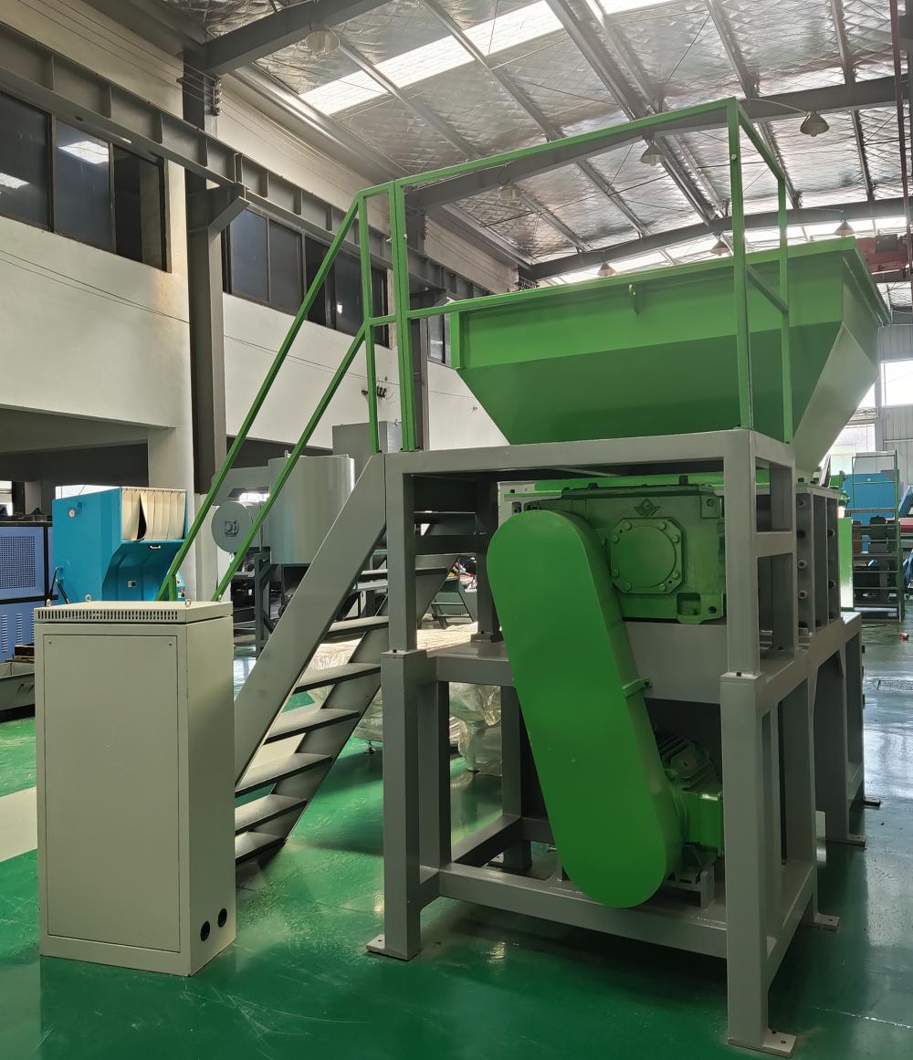 Film Double Shaft Shredder Machine