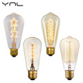 incandescent bulb ST64 Retro lamp vintage edison light bulb E27 220v wedding decoration 40W lamp lampada pendantcelling light