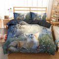3D Bedding Sets Animal Fox Duvet Quilt Cover Set Comforter Bed Linen Pillowcase King Queen Size Home Textiles