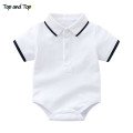 Top and Top Baby Boy Clothing Set Summer Cotton Short Sleeve Romper Tops+Shorts Infant Boys Outfits Toddler Boy Clothes