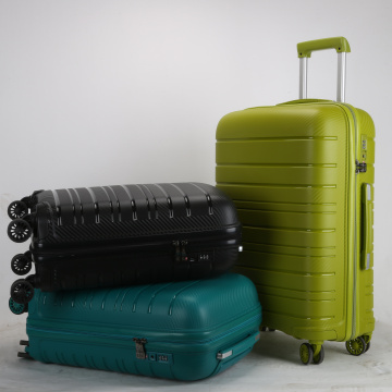 custom size PP 3pcs travelingsuitcase luggage sets