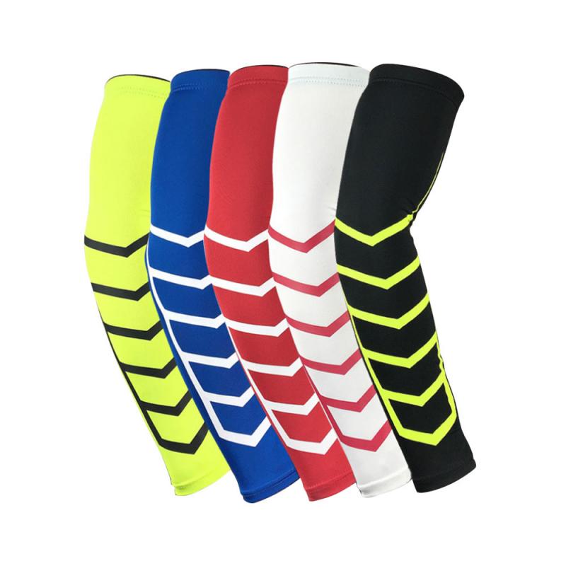 Arm Warmers Sports Sleeve Anit-UV Sun Running Breathable Rockbros Elbow Pad Gym Weights Cycling Fitness Sports Arm Sleeves 2020