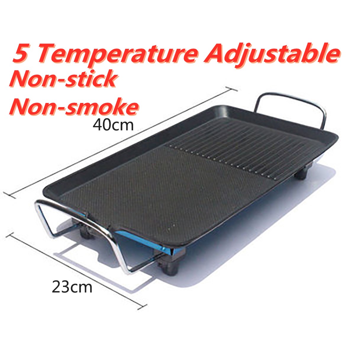 1500W Electric BBQ Grill Ovens Korean for Kitchen Home Non-Stick Electric Tools For Barbecue Cooking Stove Non-stick Hotplate