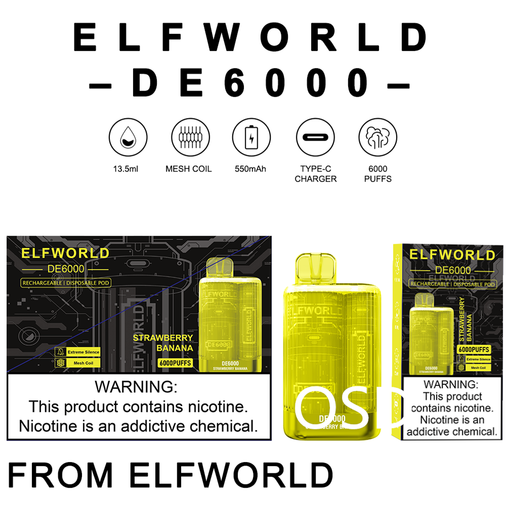 ELFWORLD Disposable E-cigarette