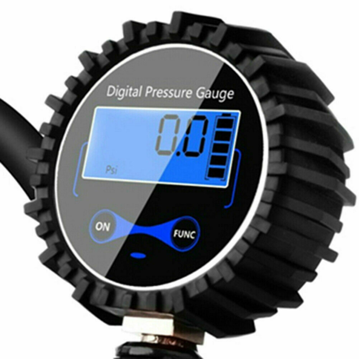 200PSI LCD Display Tire Pressure Gauge Digital Tire Tester Air Pressure Manometer Quick Connect Coupler for Car Truck Motorcycle