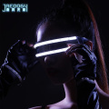2020 new LED glasses creative fashion luminous glasses DJ bar party products Halloween sci-fi stage dance lighting props