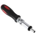 0-180 Degree Multifunction Ratchet Screwdriver Wrench with 1/4 Inch Inner Hexagon Interface Support Turning Right or Left