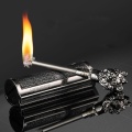 VIP Metal Waterproof Permanent Match Lighter Flint Fire Starter Free Fire Torch Kerosene Oil Gasoline Outdoor Survival Tool