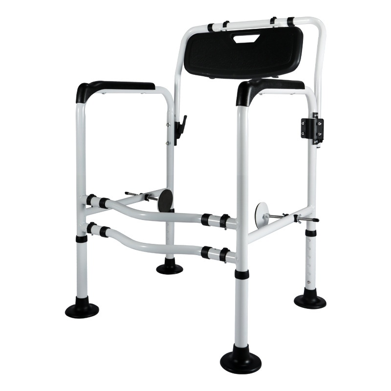 Adjustable Height Assistive Bathroom Safety Equipment  Recovery Nursing Luxury Accord with Ergonomic Armrest Toilet Seat Risers4