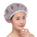 1PC Wave Point Shower Cap Waterproof Thicken High Quality Hair Salon Elastic For Women Bath Hat Hair Cap Bathroom Products